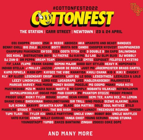 CmaTrends  Cotton Fest 2022 line up announced »» CmaTrends « CmaTrends Cotton Fest line uo