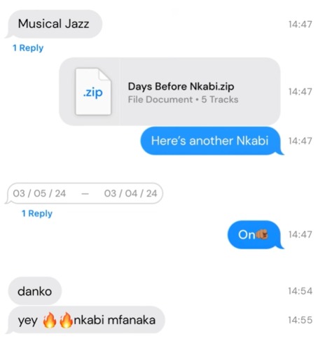 Musical Jazz – Days Before Nkabi EP